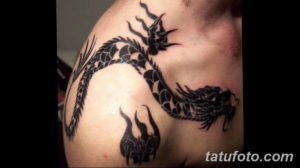 Фото красивые тату драконов 12.08.2019 №020 - beautiful dragon tattoos - tatufoto.com