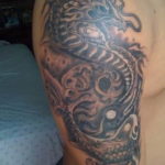 Фото красивые тату драконов 12.08.2019 №024 - beautiful dragon tattoos - tatufoto.com