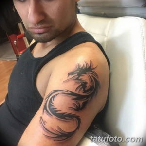 Фото красивые тату драконов 12.08.2019 №027 - beautiful dragon tattoos - tatufoto.com