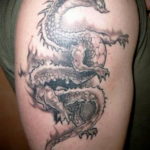 Фото красивые тату драконов 12.08.2019 №045 - beautiful dragon tattoos - tatufoto.com