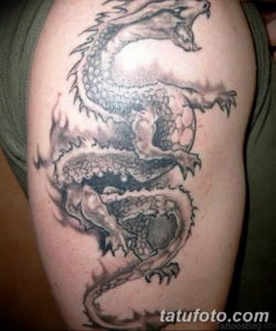 Фото красивые тату драконов 12.08.2019 №045 - beautiful dragon tattoos - tatufoto.com