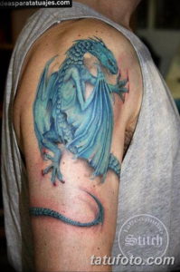 Фото красивые тату драконов 12.08.2019 №049 - beautiful dragon tattoos - tatufoto.com
