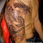 Фото красивые тату драконов 12.08.2019 №054 - beautiful dragon tattoos - tatufoto.com