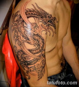 Фото красивые тату драконов 12.08.2019 №054 - beautiful dragon tattoos - tatufoto.com