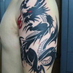 Фото красивые тату драконов 12.08.2019 №056 - beautiful dragon tattoos - tatufoto.com