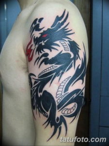 Фото красивые тату драконов 12.08.2019 №056 - beautiful dragon tattoos - tatufoto.com
