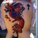 Фото красивые тату драконов 12.08.2019 №059 - beautiful dragon tattoos - tatufoto.com