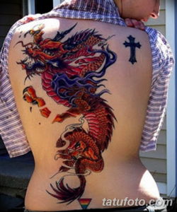 Фото красивые тату драконов 12.08.2019 №059 - beautiful dragon tattoos - tatufoto.com