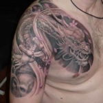 Фото красивые тату драконов 12.08.2019 №062 - beautiful dragon tattoos - tatufoto.com