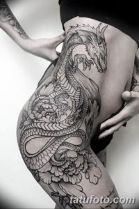 Фото красивые тату драконов 12.08.2019 №066 - beautiful dragon tattoos - tatufoto.com