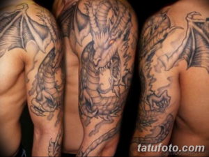 Фото красивые тату драконов 12.08.2019 №067 - beautiful dragon tattoos - tatufoto.com