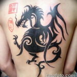 Фото красивые тату драконов 12.08.2019 №069 - beautiful dragon tattoos - tatufoto.com