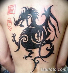 Фото красивые тату драконов 12.08.2019 №069 - beautiful dragon tattoos - tatufoto.com