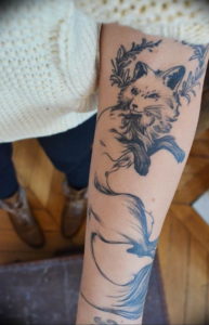 Фото красивые тату животных 12.08.2019 №003 - beautiful animal tattoos - tatufoto.com