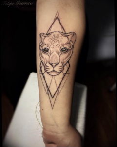 Фото красивые тату животных 12.08.2019 №008 - beautiful animal tattoos - tatufoto.com