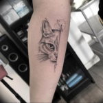 Фото красивые тату животных 12.08.2019 №009 - beautiful animal tattoos - tatufoto.com