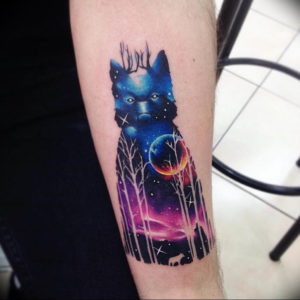 Фото красивые тату животных 12.08.2019 №013 - beautiful animal tattoos - tatufoto.com