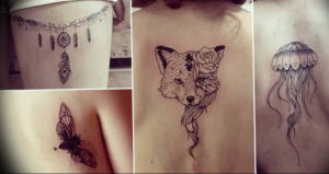 Фото красивые тату животных 12.08.2019 №027 - beautiful animal tattoos - tatufoto.com