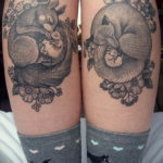 Фото красивые тату животных 12.08.2019 №031 - beautiful animal tattoos - tatufoto.com