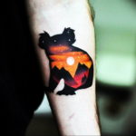 Фото красивые тату животных 12.08.2019 №032 - beautiful animal tattoos - tatufoto.com