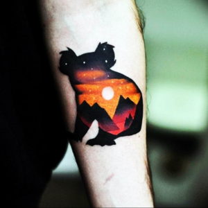 Фото красивые тату животных 12.08.2019 №032 - beautiful animal tattoos - tatufoto.com