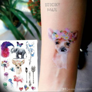 Фото красивые тату животных 12.08.2019 №033 - beautiful animal tattoos - tatufoto.com