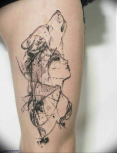 Фото красивые тату животных 12.08.2019 №041 - beautiful animal tattoos - tatufoto.com