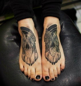 Фото красивые тату животных 12.08.2019 №045 - beautiful animal tattoos - tatufoto.com