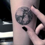 Фото красивые тату животных 12.08.2019 №066 - beautiful animal tattoos - tatufoto.com
