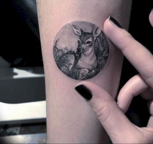 Фото красивые тату животных 12.08.2019 №066 - beautiful animal tattoos - tatufoto.com