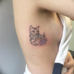 Фото красивые тату животных 12.08.2019 №067 - beautiful animal tattoos - tatufoto.com