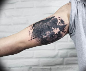 Фото красивые тату животных 12.08.2019 №073 - beautiful animal tattoos - tatufoto.com