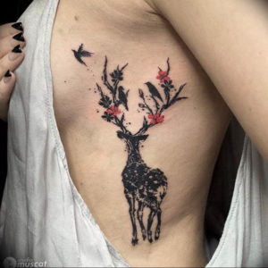 Фото красивые тату животных 12.08.2019 №075 - beautiful animal tattoos - tatufoto.com