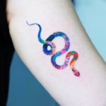 Фото красивые тату змеи 12.08.2019 №001 - beautiful snake tattoos - tatufoto.com
