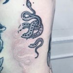 Фото красивые тату змеи 12.08.2019 №002 - beautiful snake tattoos - tatufoto.com