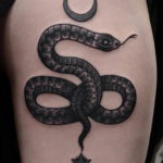 Фото красивые тату змеи 12.08.2019 №009 - beautiful snake tattoos - tatufoto.com