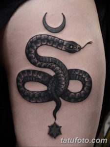 Фото красивые тату змеи 12.08.2019 №009 - beautiful snake tattoos - tatufoto.com