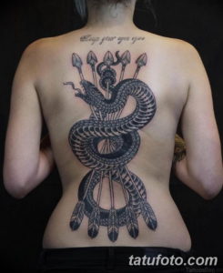 Фото красивые тату змеи 12.08.2019 №010 - beautiful snake tattoos - tatufoto.com