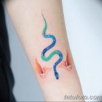 Фото красивые тату змеи 12.08.2019 №011 - beautiful snake tattoos - tatufoto.com