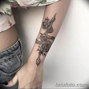 Фото красивые тату змеи 12.08.2019 №023 - beautiful snake tattoos - tatufoto.com