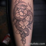 Фото красивые тату змеи 12.08.2019 №039 - beautiful snake tattoos - tatufoto.com