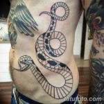 Фото красивые тату змеи 12.08.2019 №040 - beautiful snake tattoos - tatufoto.com