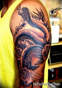 Фото красивые тату змеи 12.08.2019 №050 - beautiful snake tattoos - tatufoto.com