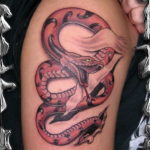 Фото красивые тату змеи 12.08.2019 №062 - beautiful snake tattoos - tatufoto.com