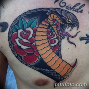 Фото красивые тату змеи 12.08.2019 №077 - beautiful snake tattoos - tatufoto.com
