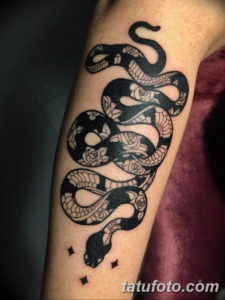 Фото красивые тату змеи 12.08.2019 №080 - beautiful snake tattoos - tatufoto.com