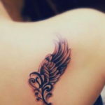 Фото красивые тату крылья 12.08.2019 №002 - beautiful tattoo wings - tatufoto.com