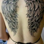 Фото красивые тату крылья 12.08.2019 №005 - beautiful tattoo wings - tatufoto.com
