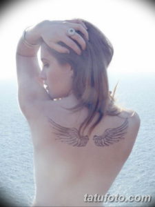Фото красивые тату крылья 12.08.2019 №006 - beautiful tattoo wings - tatufoto.com