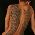 Фото красивые тату крылья 12.08.2019 №007 - beautiful tattoo wings - tatufoto.com